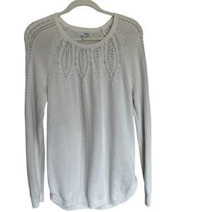 Sonoma Cream Knit Sweater